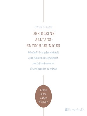 cover image of Der kleine Alltagsentschleuniger (ungekürzt)